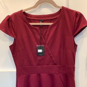 NWT brick red dress